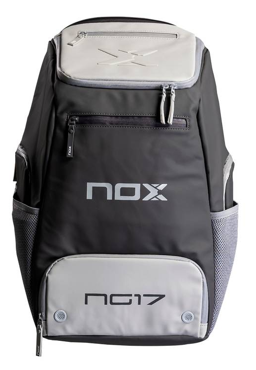 Mochila Luxury NOX NG 17 - Preta com Cinza