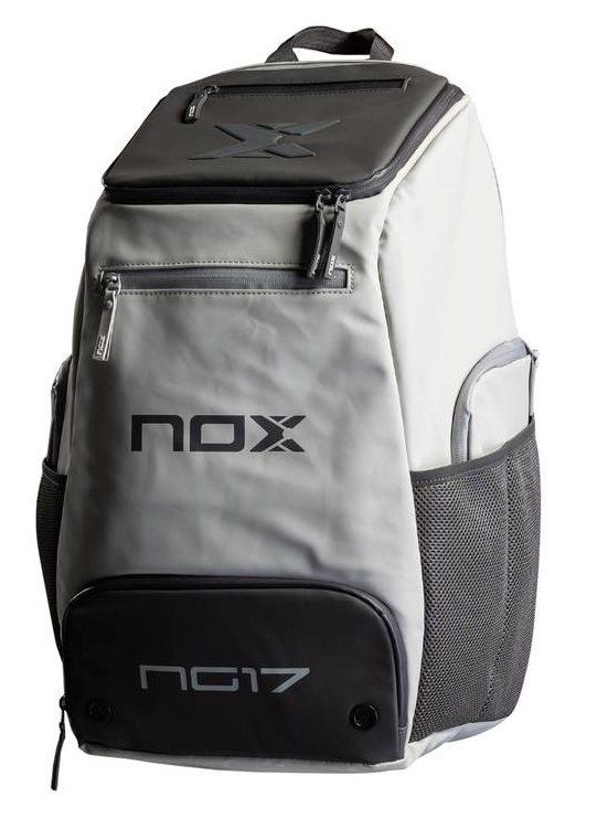 Mochila Luxury NOX NG 17 - Cinza com Preto