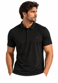 CAMISETA POLO AMA STYLE PRETA
